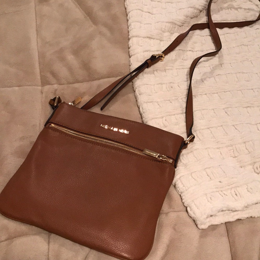 Large brown messenger bag